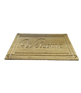 Tapis Coco Accueil Gaufré Envers PVC 45x75 cm