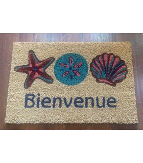 Tapis Coco Lombok Envers PVC 40x60cm