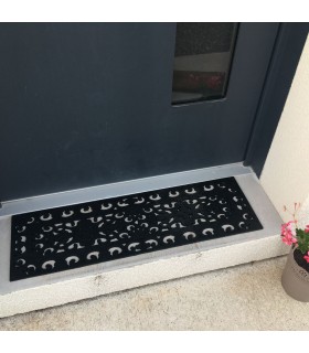 Tapis caoutchouc C200 Marche 25x75 cm