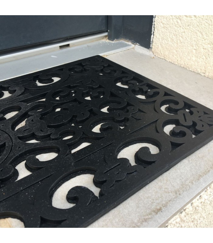 Tapis caoutchouc C200 Marche 25x75 cm