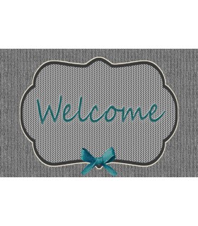 Tapis Intérieur Anti Dérapant et Absorbant Noeud 40x60cm