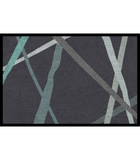 Tapis Intérieur Anti Dérapant et Absorbant Bambou 50x75cm