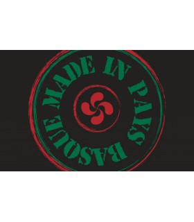 Tapis Intérieur Anti Dérapant et Absorbant Basque Made in Noir 50X80cm