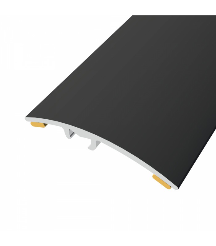 Barre De Seuil Sylex Multi-Niveau Noir Adhésif 37mm