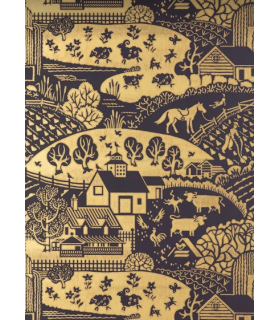 Papier Peint GABLE - REF 54-09 - CORE METALLISE FARROW&BALL