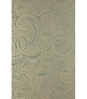 Papier Peint TOURBILLON - REF 48-08 - CORE METALLISE FARROW&BALL