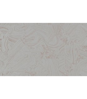 PAPIER PEINT SANS PVC ONDULATION CUIVRE - 4EARTH - MELISSA - 10,05 X 0,53M