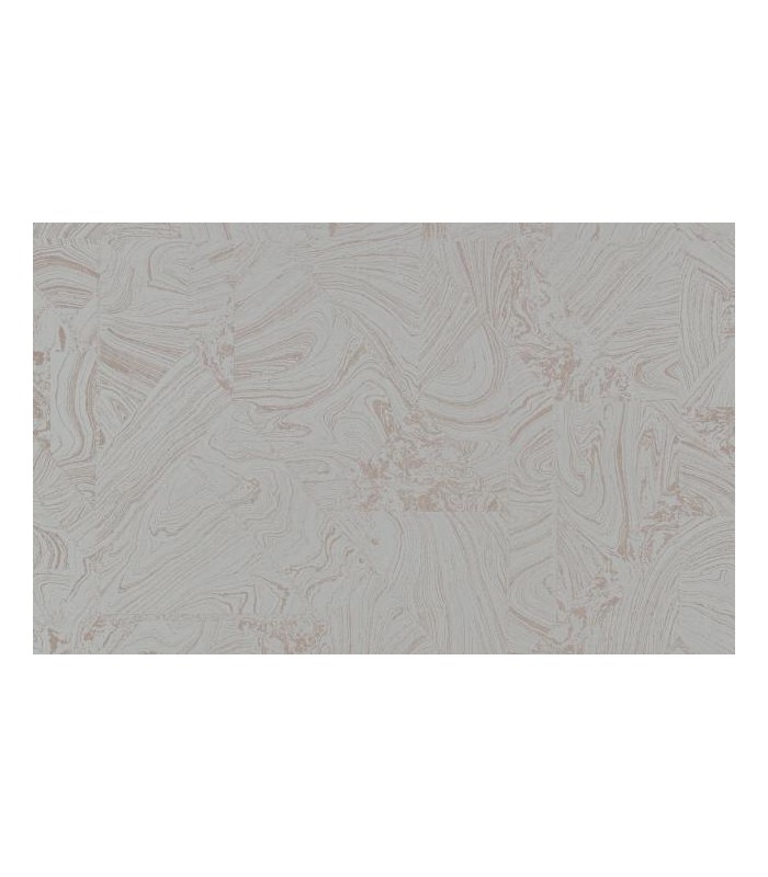 PAPIER PEINT SANS PVC ONDULATION CUIVRE - 4EARTH - MELISSA - 10,05 X 0,53M