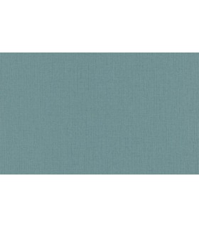 PAPIER PEINT SANS PVC UNI BLEU TURQUOISE - 4EARTH - MELISSA - 10,05 X 0,53M