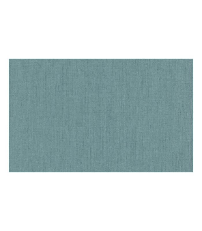 PAPIER PEINT SANS PVC UNI BLEU TURQUOISE - 4EARTH - MELISSA - 10,05 X 0,53M