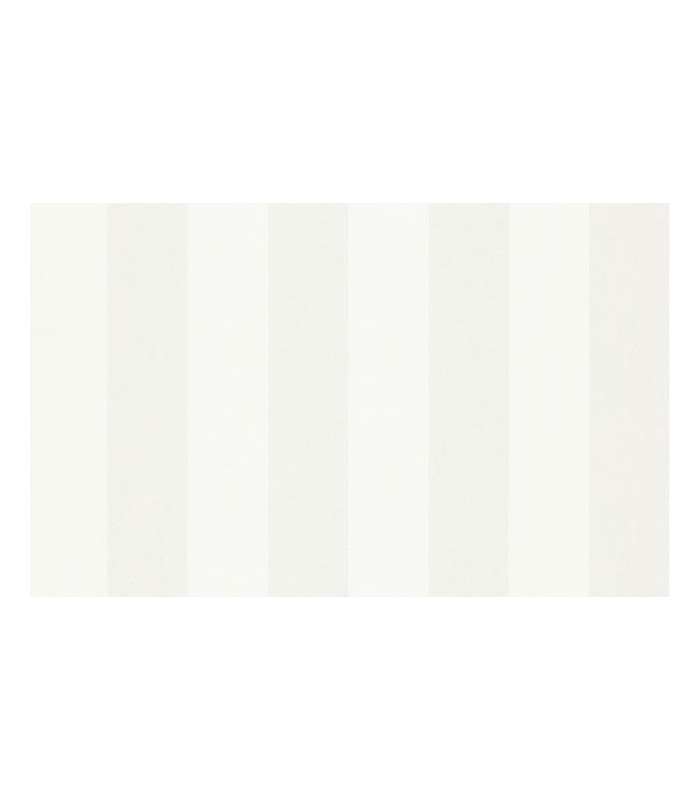 PAPIER PEINT SANS PVC RAYURE BLANC - 4EARTH - MELISSA - 10,05 X 0,53M