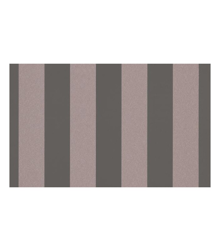 PAPIER PEINT SANS PVC RAYURE ROSE ANTHRACITE - 4EARTH - MELISSA - 10,05 X 0,53M