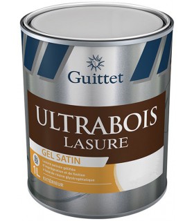 Guittet Ultrabois Lasure Gel satin Intérieur Extérieur