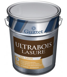Guittet Ultrabois Lasure Gel satin Intérieur Extérieur