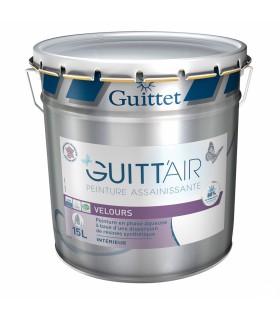 Guittet Guitt'Air Velours Peinture Assainissante Murs