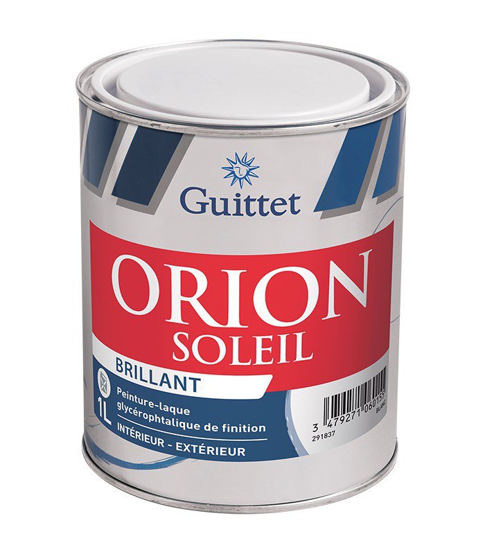 Guittet Orion Soleil Brillant Peinture-laque Glycéro Menuiseries Bois et Métalliques Intérieur Extérieur