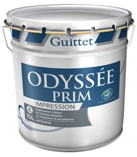 Guittet Odyssée Prim Peinture d'Impression Murs Plafonds et Boiseries - Intérieur - Blanc