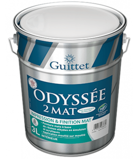 Guittet Odyssée 2 Mat Peinture Impression et Finition Murs et Plafonds anti moisissures