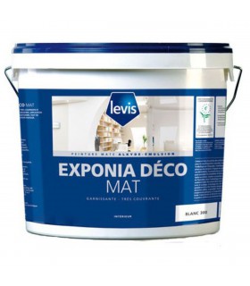 Levis Exponia Deco Mat peinture murs et plafonds 10 L