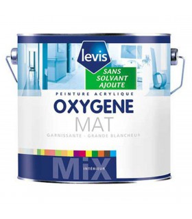Levis Oxygene Mat Peinture Murale 0% de Solvant Ajouté - Murs - Intérieur