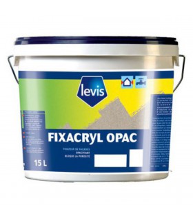 Levis Fixacryl Opac Fixateur Acrylique - Maçonneries Extérieures - 15L