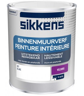 Sikkens Peinture Intérieure Velours Hautement Lessivable Murs et Plafonds