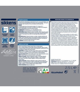 Sikkens Peinture Intérieure Velours Hautement Lessivable Murs et Plafonds