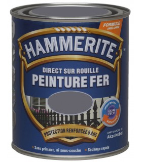 Hammerite Peinture fer Direct sur rouille Brillant