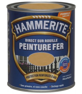 Hammerite Peinture fer Direct sur rouille Martelé