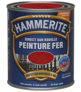 Hammerite Peinture fer Direct sur rouille Martelé