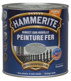 Hammerite Peinture fer Direct sur rouille Martelé