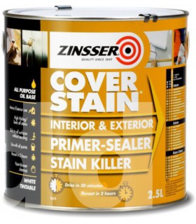 Primaire isolant avant peinture Zinsser Cover Stain blanc