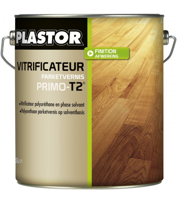 Plastor vitrificateur polyuréthane Primo - T2 - Extra mat - Aspect Brut