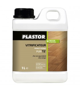 Plastor Vitrificateur polycarbonate Pur -T2-  Satiné - Aspect Ciré