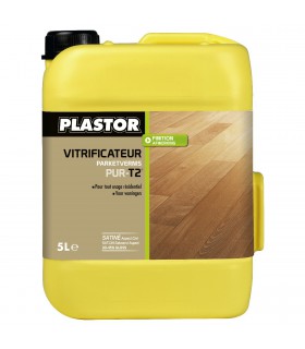 Plastor Vitrificateur polycarbonate Pur -T2-  Satiné - Aspect Ciré