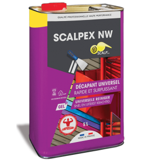 Décapant Universel Peinture Colle Et Vernis Scalpex NW 5L