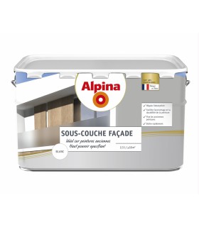 Alpina Sous Couche Façades Haut Pouvoir Opacifiant - Blanc