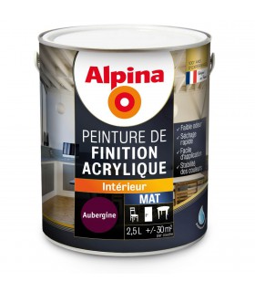 Alpina Peinture de Finition Acrylique - Intérieur - Mat