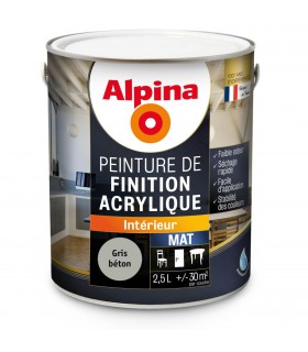Alpina Peinture de Finition Acrylique - Intérieur - Mat