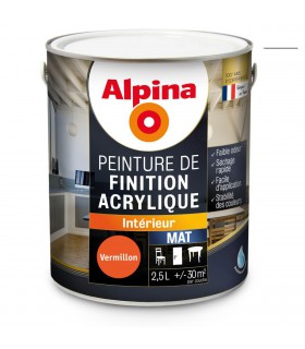 Alpina Peinture de Finition Acrylique - Intérieur - Mat