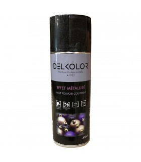 Delkolor Peinture en Aérosol Effet Métallisé - 400ml