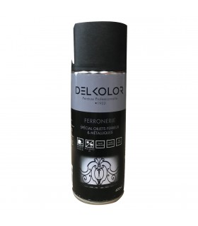 Delkolor Peinture spéciale ferronnerie en aérosol 400 ml