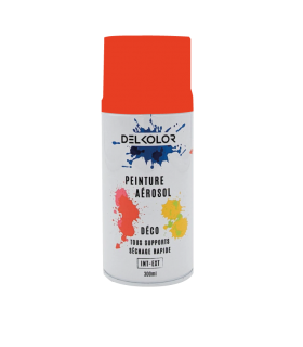 Delkolor Peinture en Aérosol Tous Supports - 300ml
