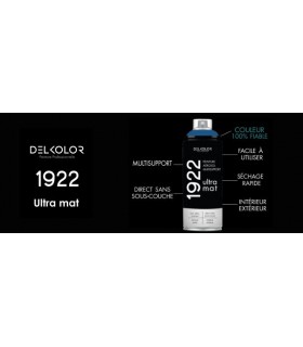 Delkolor Peinture Multi Supports Aérosol Mat 1922 - 400 ml