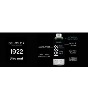 Delkolor Peinture Multi Supports Aérosol Mat 1922 - 400 ml