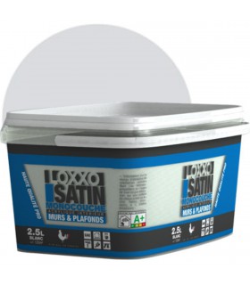 Loxxo Peinture Acrylique Murs et Plafonds Monocouche Satin