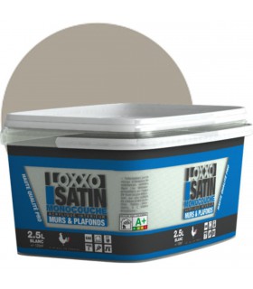 Loxxo Peinture Acrylique Murs et Plafonds Monocouche Satin