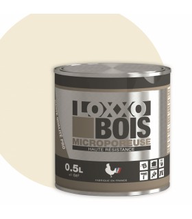 Loxxo Peinture Bois Glycéro Microporeuse - Haute Résistance - Intérieur & Extérieur