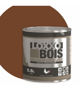 Loxxo Peinture Bois Glycéro Microporeuse - Haute Résistance - Intérieur & Extérieur