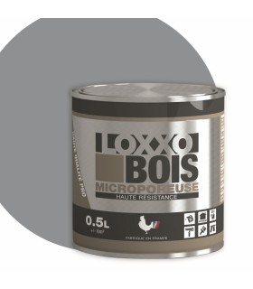 Loxxo Peinture Bois Glycéro Microporeuse - Haute Résistance - Intérieur & Extérieur